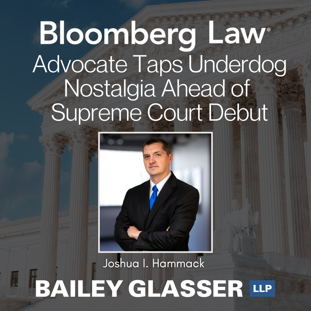 Bloomberg Law Profiles Joshua I. Hammack on Supreme Court Argument Debut